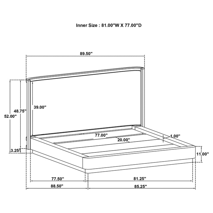 Kailani 4 & 5 Pc Bedroom Set E.King, Cal.King & Queen - Time 2 Sleep (West Covina, CA)