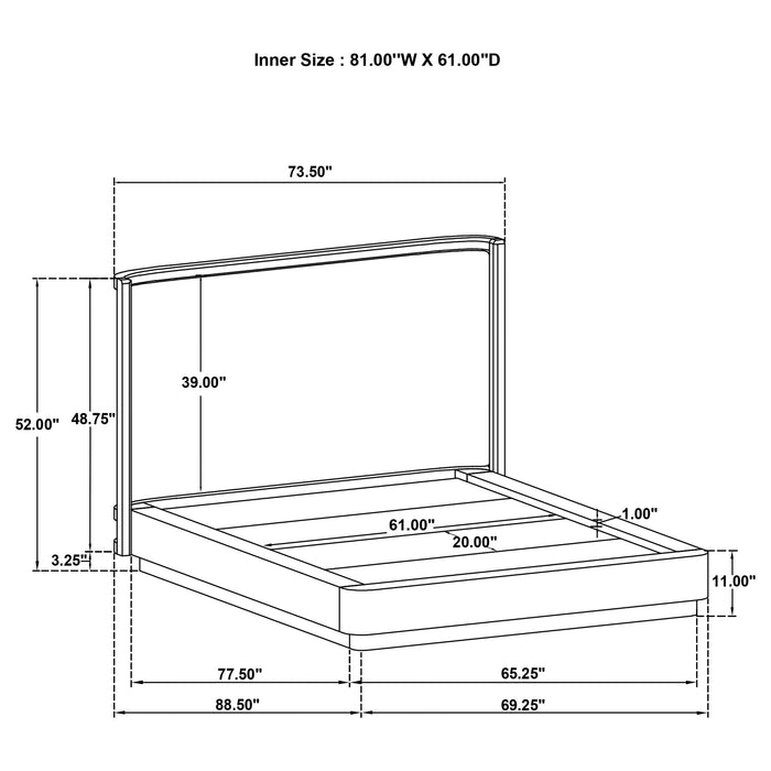 Kailani 4 & 5 Pc Bedroom Set E.King, Cal.King & Queen - Time 2 Sleep (West Covina, CA)