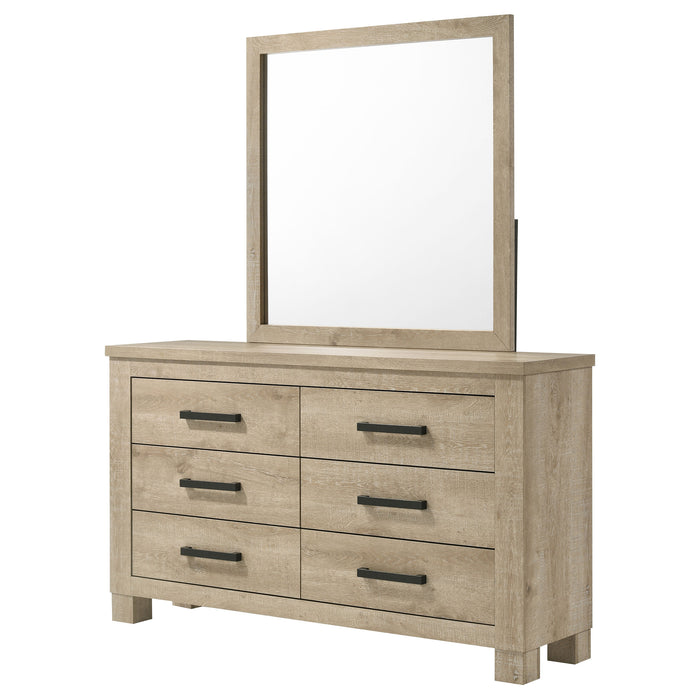 Oakglen Dresser With Mirrors - Time 2 Sleep (West Covina, CA)