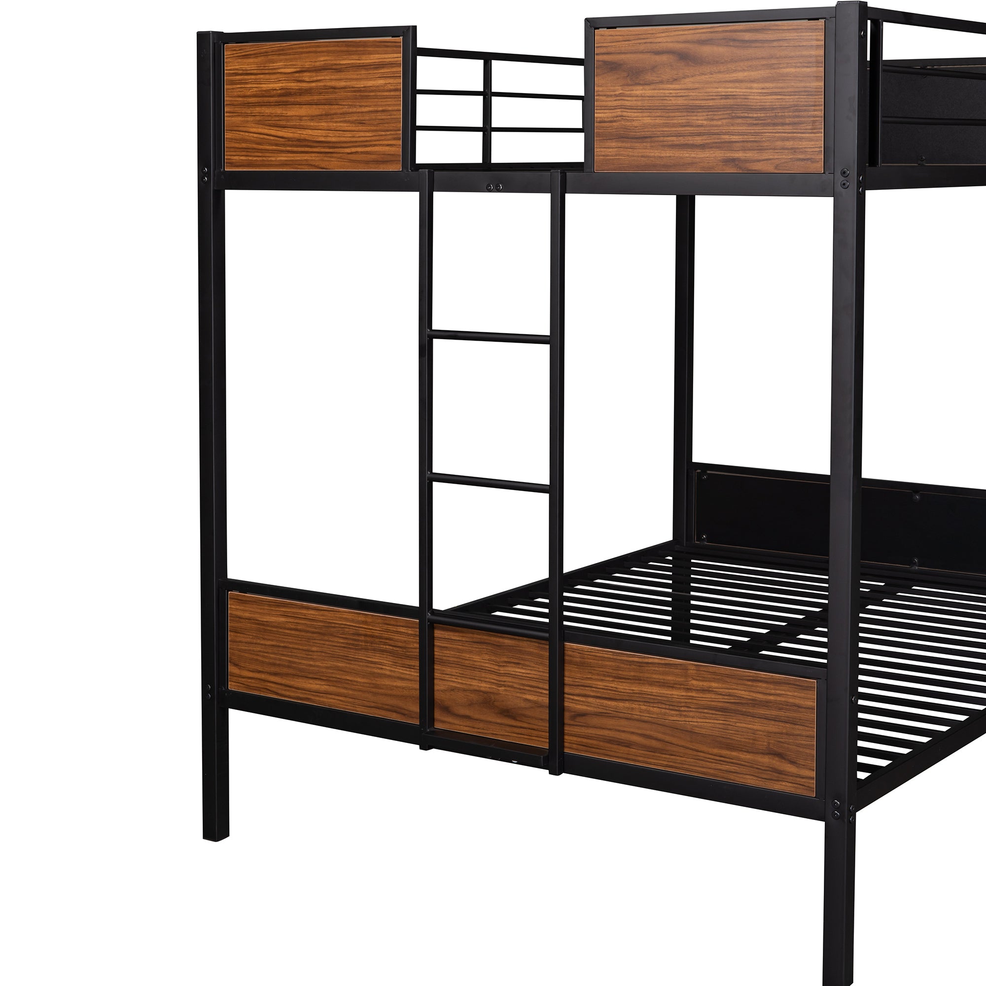 Full Over Full Metal Bunk Bed