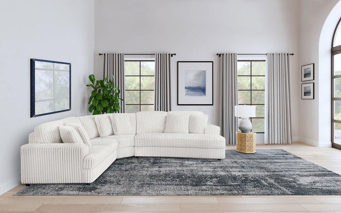 Emberson Upholstered Modular Sectional Sofa Ivory - Time 2 Sleep (West Covina, CA)