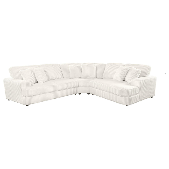 Emberson Upholstered Modular Sectional Sofa Ivory - Time 2 Sleep (West Covina, CA)