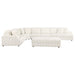 Emberson Upholstered Modular Sectional Sofa Ivory - Time 2 Sleep (West Covina, CA)