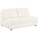 Emberson Upholstered Armless Loveseat Ivory - Time 2 Sleep (West Covina, CA)