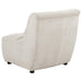 Charlotte Upholstered Curved Armless Chair Ivory - Time 2 Sleep (West Covina, CA)