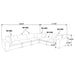 Lakeview Modular Sectionals Seating - Time 2 Sleep (West Covina, CA)