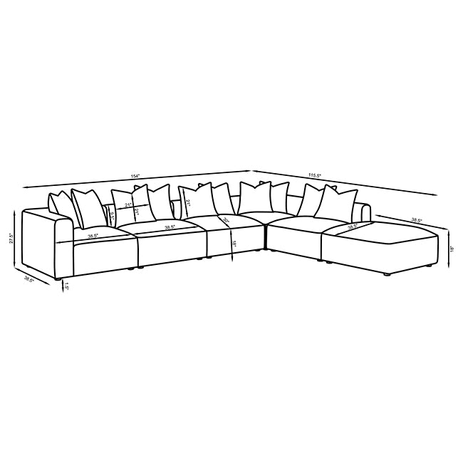 Jennifer Modular Sectionals