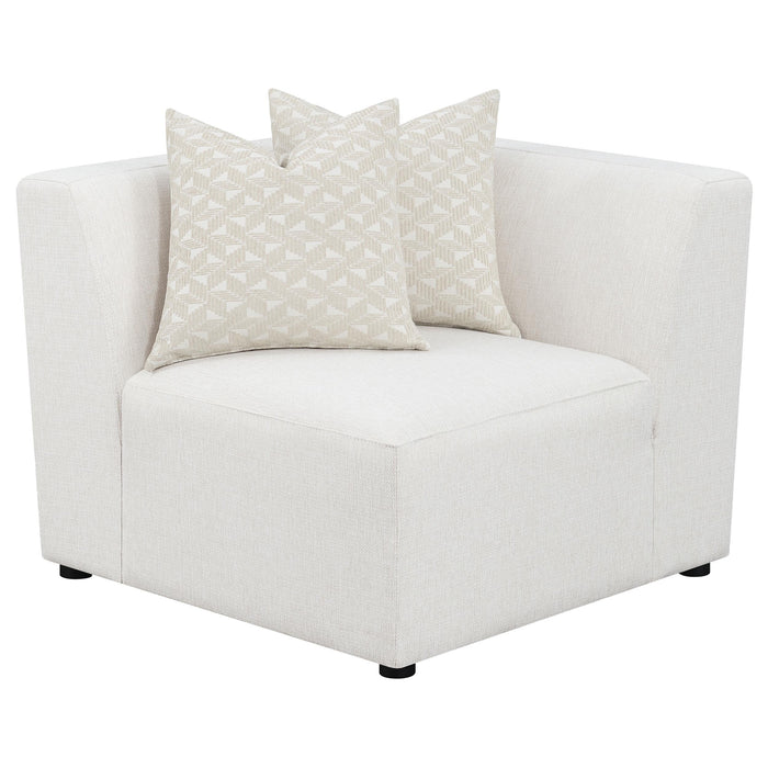 Freddie Upholstered Corner Chair Pearl - Time 2 Sleep (West Covina, CA)