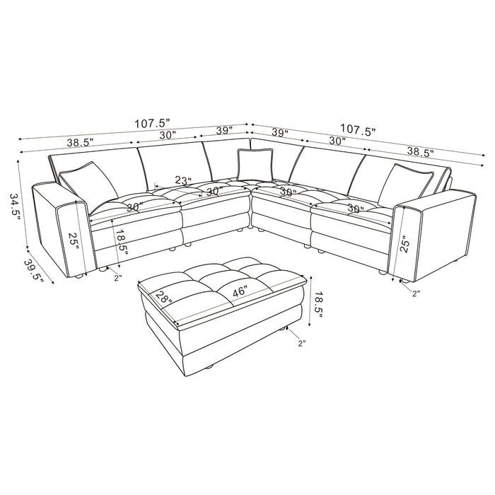 Atlantic Modular Sectionals - Time 2 Sleep (West Covina, CA)