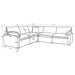 Collins Reclining Sectionals Upholstered - Time 2 Sleep (West Covina, CA)