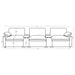 Collins Non Recling Sectionals - Time 2 Sleep (West Covina, CA)