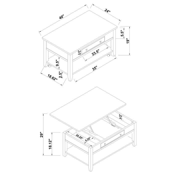 Bradford Coffee Table Sets - Time 2 Sleep (West Covina, CA)