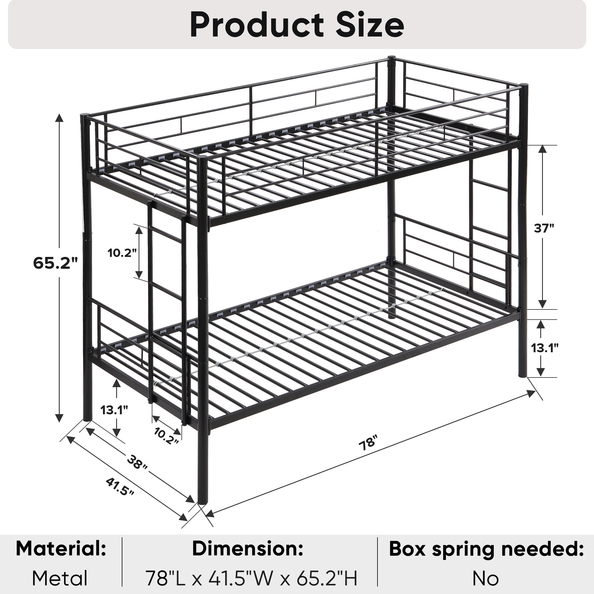 Twin Size Bunk Bed