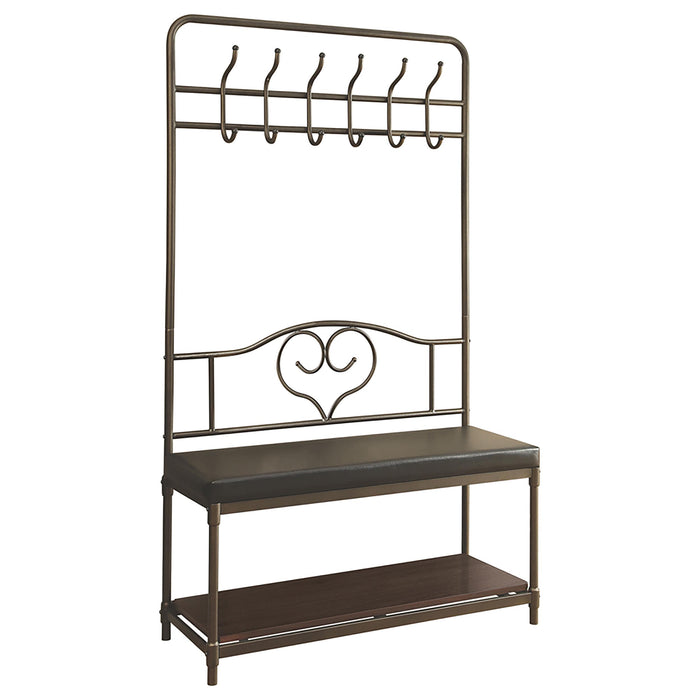 Kiefer Coat Rack with 12 Hooks Black - Time 2 Sleep (West Covina, CA)