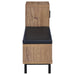 Teller 1-door Entryway Shoe Storage Cabinet Natural Oak - Time 2 Sleep (West Covina, CA)