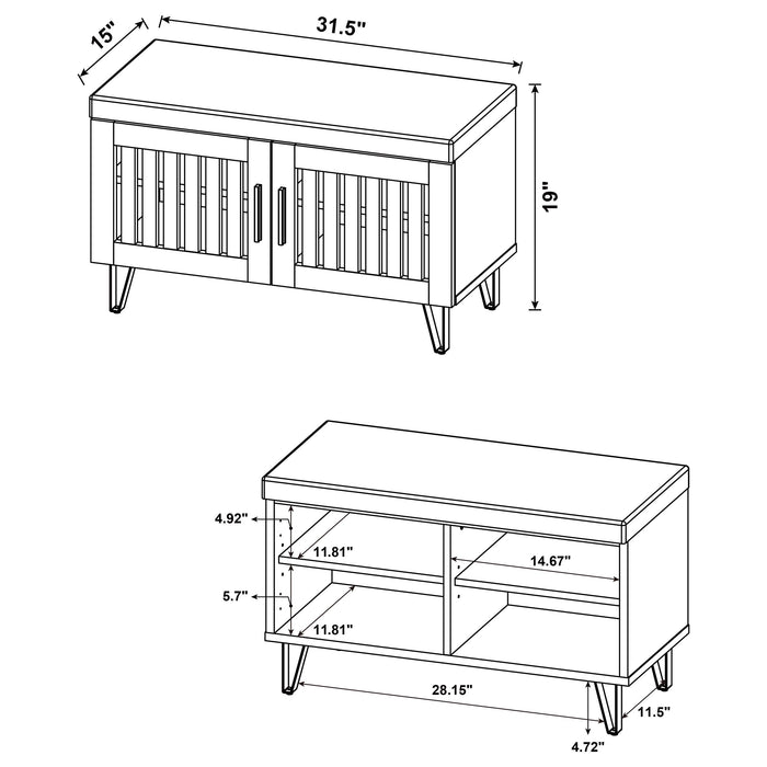 Brixton Storage Benches - Time 2 Sleep (West Covina, CA)