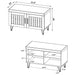 Brixton Storage Benches - Time 2 Sleep (West Covina, CA)