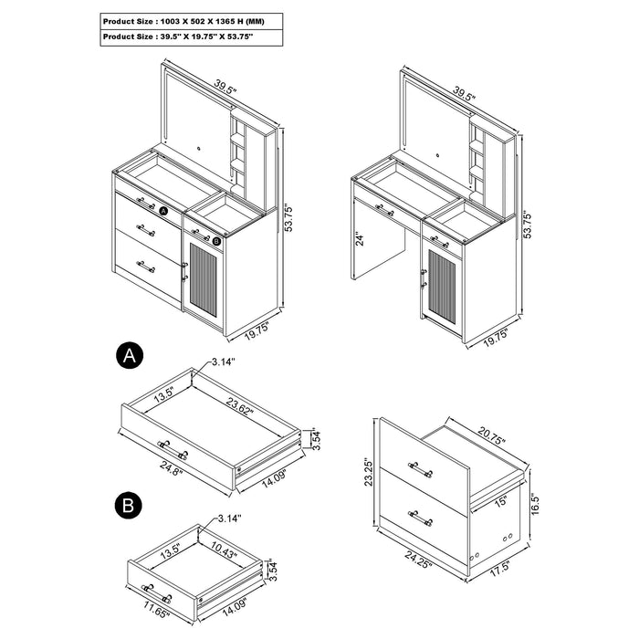 Flora Vanity Sets - Time 2 Sleep (West Covina, CA)