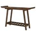 Ornelas 46-inch Console Table with Slatted Shelf Mango Brown - Time 2 Sleep (West Covina, CA)
