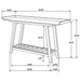 Ornelas 46-inch Console Table with Slatted Shelf Mango Brown - Time 2 Sleep (West Covina, CA)