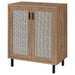 Teller 2-door Shoe Storage Cabinet Natural Oak - Time 2 Sleep (West Covina, CA)