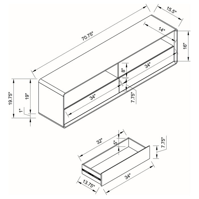 Ellice TV Stands - Time 2 Sleep (West Covina, CA)