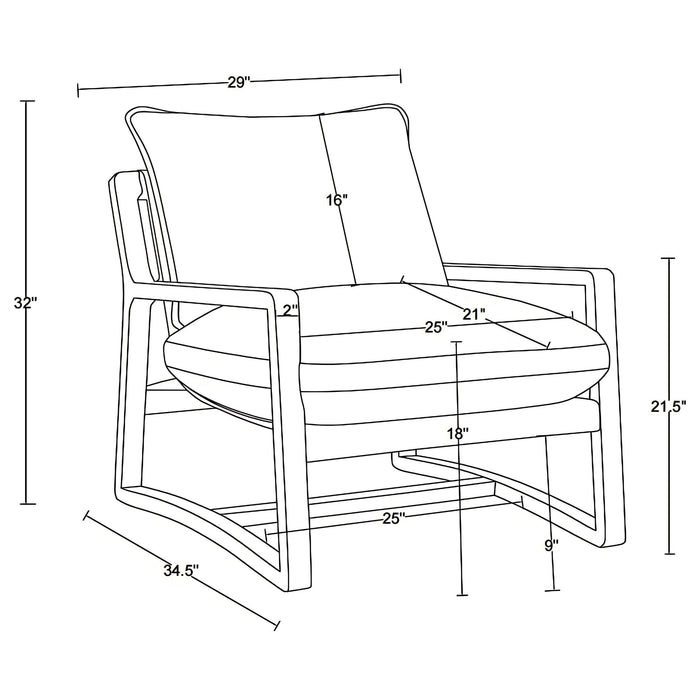 Geneva Accent Chairs - Time 2 Sleep (West Covina, CA)