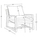Geneva Accent Chairs - Time 2 Sleep (West Covina, CA)