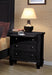 Sandy Beach 3-drawer Nightstand Black - Time 2 Sleep (West Covina, CA)