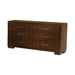 Jessica 6-drawer Dresser Cappuccino - Time 2 Sleep (West Covina, CA)