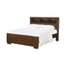 Jessica Queen Bed with Storage Headboard Cappuccino - Time 2 Sleep (West Covina, CA)