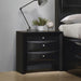 Briana Rectangular 2-drawer Nightstand Black - Time 2 Sleep (West Covina, CA)