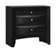 Briana Rectangular 2-drawer Nightstand Black - Time 2 Sleep (West Covina, CA)