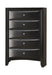 Briana Rectangular 5-drawer Chest Black - Time 2 Sleep (West Covina, CA)