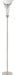 Archie Floor Lamp with Frosted Ribbed Shade Brushed Steel - Time 2 Sleep (West Covina, CA)
