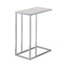 Stella Glass Top Accent Table Chrome and White - Time 2 Sleep (West Covina, CA)