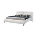 Jeremaine Queen Upholstered Bed White - Time 2 Sleep (West Covina, CA)