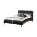 Jeremaine Queen Upholstered Bed Black - Time 2 Sleep (West Covina, CA)