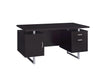 Lawtey Rectangular Storage Office Desk Cappuccino - Time 2 Sleep (West Covina, CA)