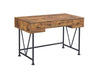 Analiese 3-drawer Writing Desk Antique Nutmeg and Black - Time 2 Sleep (West Covina, CA)