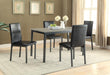 Garza Rectangular Dining Table Black - Time 2 Sleep (West Covina, CA)