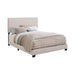 Boyd Queen Upholstered Bed with Nailhead Trim Ivory - Time 2 Sleep (West Covina, CA)