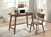 Karri 2-piece Writing Desk Set Walnut - Time 2 Sleep (West Covina, CA)