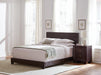 Dorian Upholstered Queen Bed Brown - Time 2 Sleep (West Covina, CA)