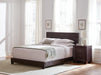 Dorian Upholstered California King, E.King, & Queen Bed Black, Brown, & Grey - Time 2 Sleep (West Covina, CA)