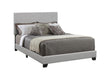 Dorian Upholstered California King, E.King, & Queen Bed Black, Brown, & Grey - Time 2 Sleep (West Covina, CA)