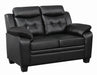 Finley Tufted Upholstered Loveseat Black - Time 2 Sleep (West Covina, CA)