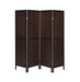 Deepika 4-panel Folding Screen Tobacco and Cappuccino - Time 2 Sleep (West Covina, CA)