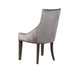 Phelps Upholstered Demi Wing Chairs Grey (Set of 2) - Time 2 Sleep (West Covina, CA)