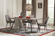 Alan Upholstered Dining Chairs Grey (Set of 2) - Time 2 Sleep (West Covina, CA)